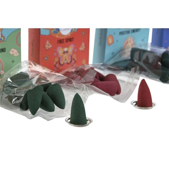 Füstölő szett 60 db-os 12x8x8 cm S/60