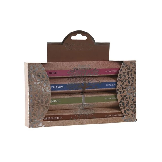 Füstölő szett életfás 0,5x0,5x20 cm S/56