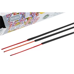 Füstölő szett pacsulis 25x4x4 cm S/20