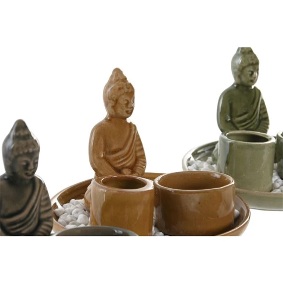 Füstölő tartó Buddha 13x13x10 cm 3 féle