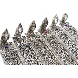 Füstölőtartó Buddhával 22x4x4 cm 6 féle