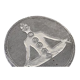 Füstölőtartó csakrás 10x10x1 cm