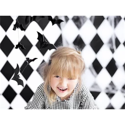 Girland denevérek fekete 1,5 m