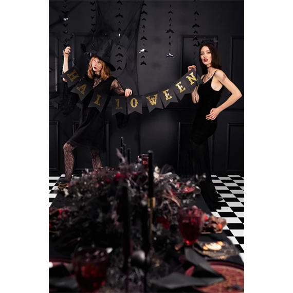 Girland denevérek fekete 1,5 m