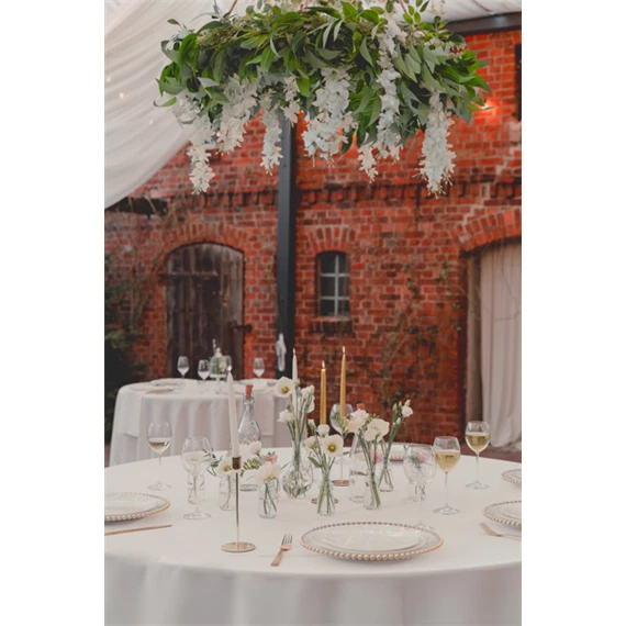 Girland fűzfa levelek 2 m