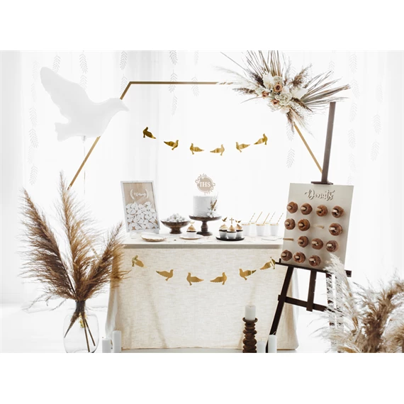 Girland galambok arany 112 cm