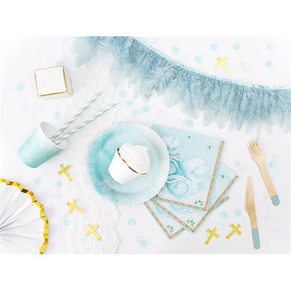 Girland toll világos ködös kék 1 m