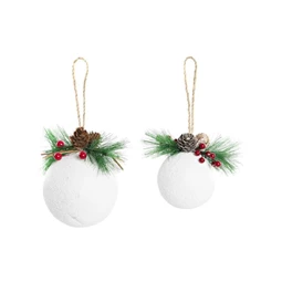 Gömb akasztós 12x8x13 cm 2 féle