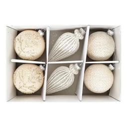 Gömb, fiola, akasztós 8 cm S/6