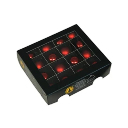 Gömb 3 cm red combi S/16