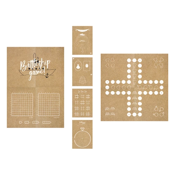 Gyerekek esküvői foglalkoztató készlet