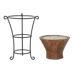 Gyertya állvánnyal 45x45x65 cm