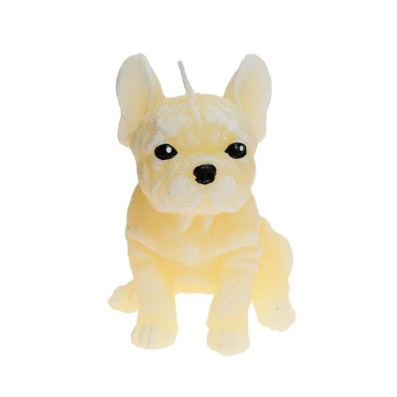 Gyertya bulldog 17x11 cm