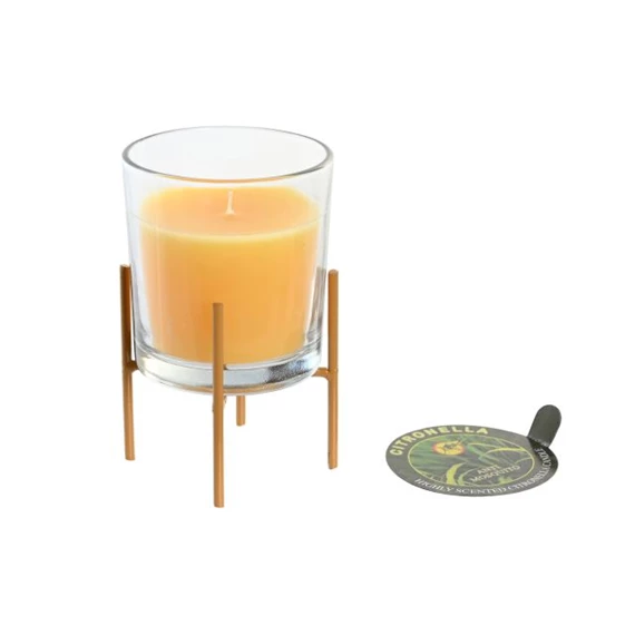 Gyertya citromfüves 8x8x12 cm