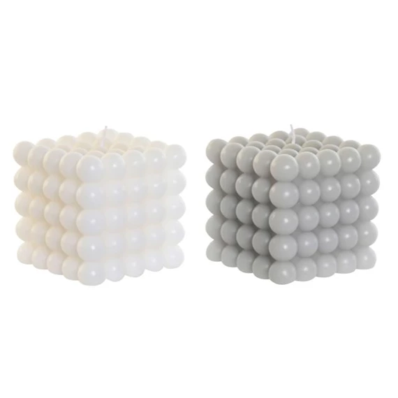 Gyertya gömbökből 9x9x9 cm 2 féle