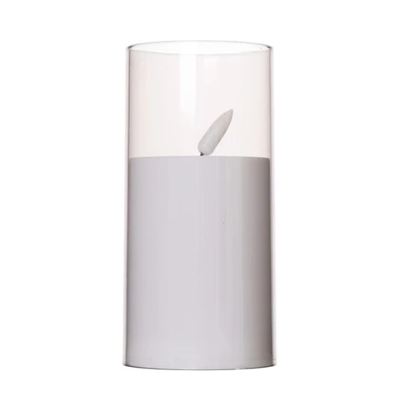 Gyertya henger LED-es 7x15x7 cm