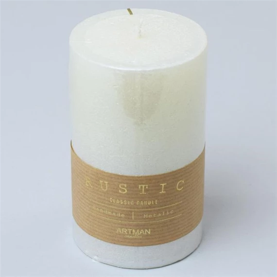 Gyertya henger, rusztikus 7x11 cm