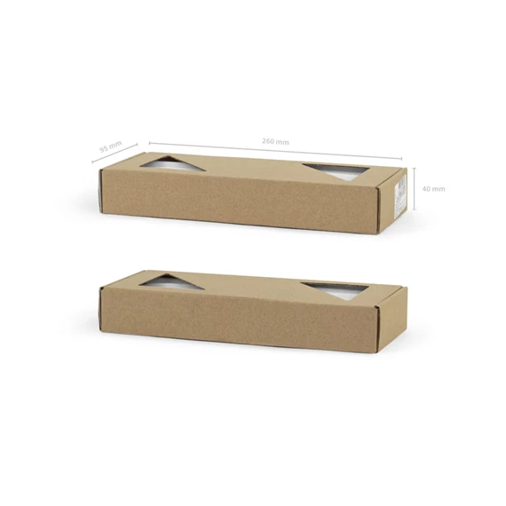 Gyertya kúp alakú matt fehér 24 cm S/10