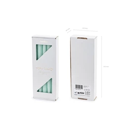 Gyertya matt zsálya 24 cm S/10