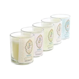 Gyertya 9x9x9 cm 5 féle