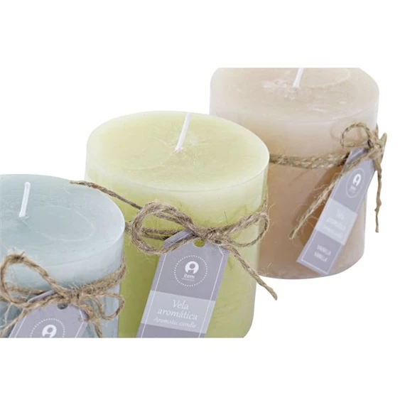 Gyertya 6,8x6,8x7 cm 3 féle