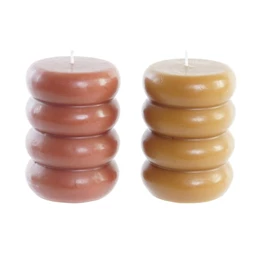 Gyertya 7x7x10 cm 2 féle