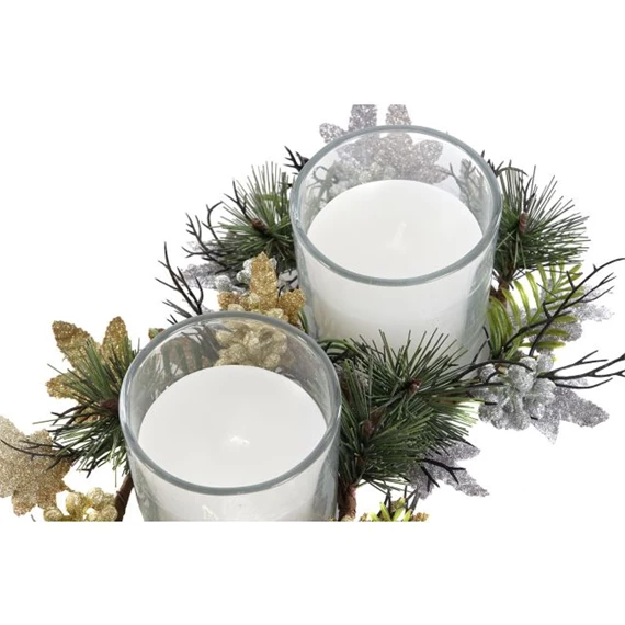 Gyertya 15x15x5 cm 2 féle