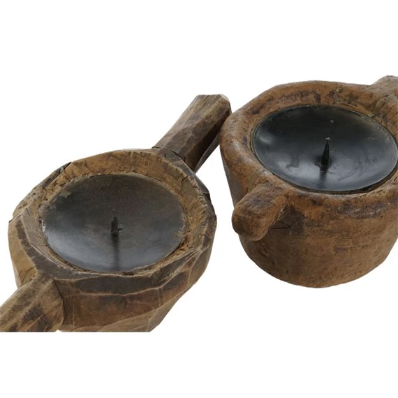 Gyertyatartó 20x13x8 cm 4 féle