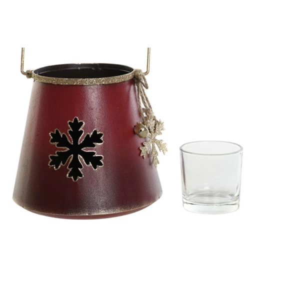 Gyertyatartó 12x12x11 cm 3 féle