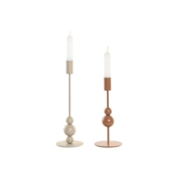Gyertyatartó szett 9x9x26,5 cm S/2
