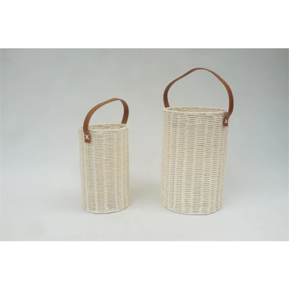 Gyertyatartó szett 20x20x30 cm S/2