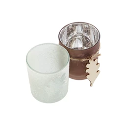 Gyertyatartó szett 36x14x2 cm S/5