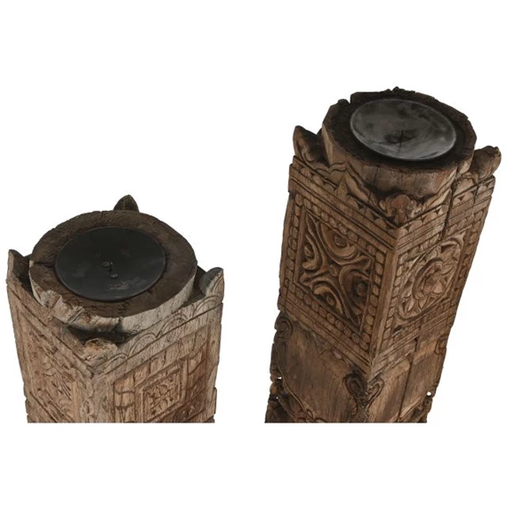 Gyertyatartó 28x28x178 cm