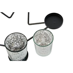 Gyertyatartó 27x27x13,5 cm