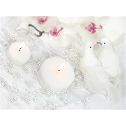 Gyöngy girlandok gyöngy 1,3 m S/5