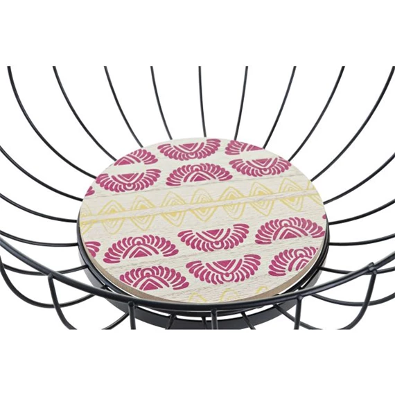 Gyümölcstartó afrikai mintás 28x28x11 cm 2 féle