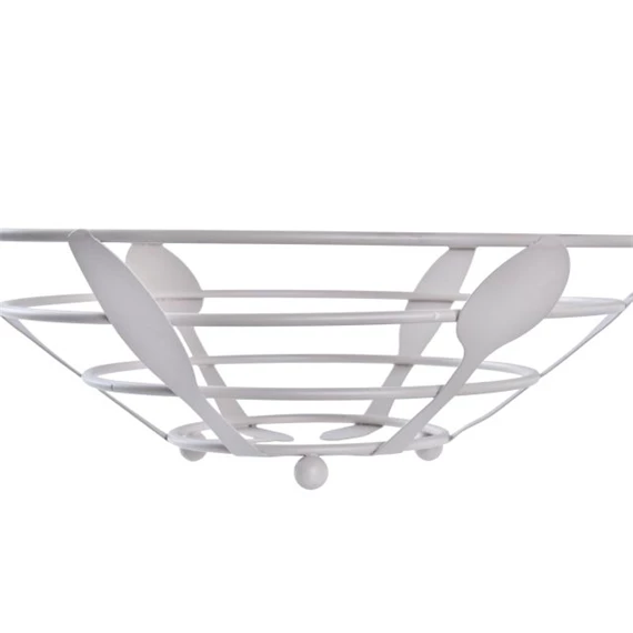 Gyümölcstartó krómozott 28x28x9 cm 2 féle