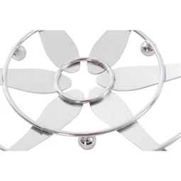 Gyümölcstartó krómozott 26x8,5 cm