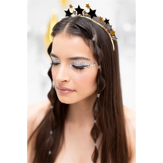 Fejpánt csillagok 17x19,5 cm mix