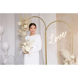 Háttérállvány midi ív arany 80x180 cm