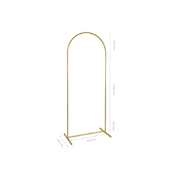 Háttértartó maxi ív arany 80x200 cm