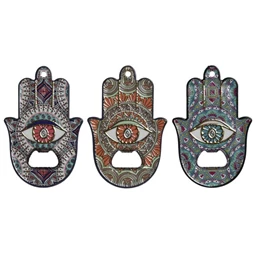 Hűtőmágnes kéz 7x1x11 cm 3 féle