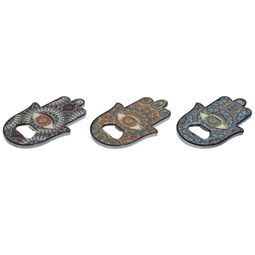 Hűtőmágnes kéz 7x1x11 cm 3 féle