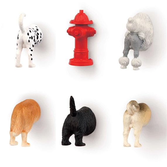 Hűtőmágnes, kutya S/6