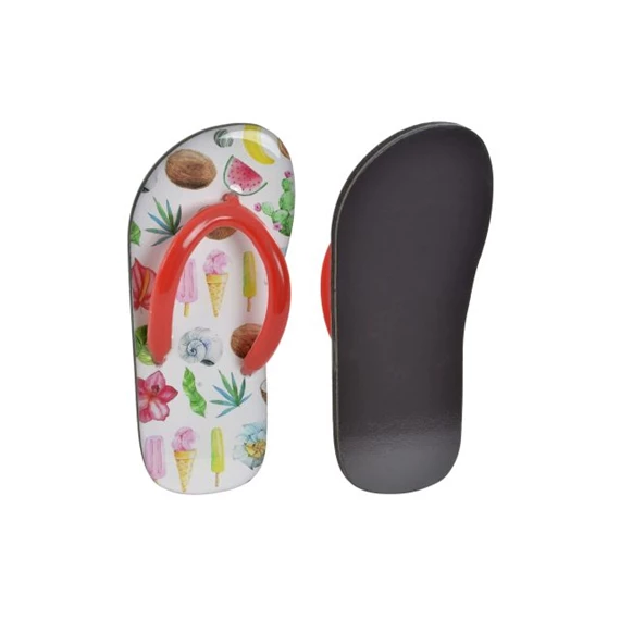 Hűtőmágnes papucs 4,5x2,2x10 cm 8 féle