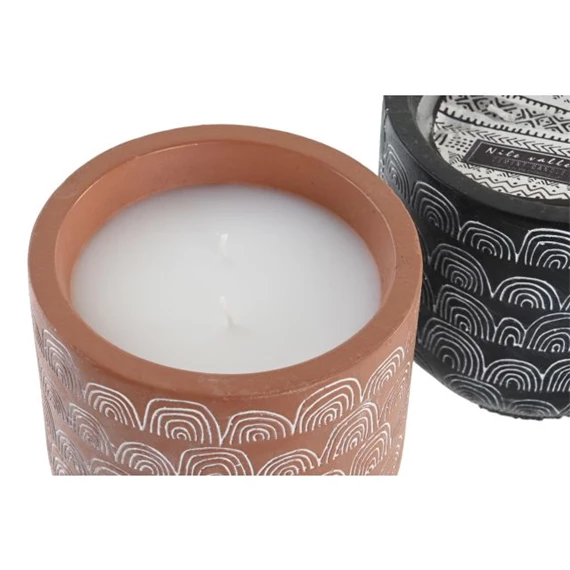 Illatgyertya Citromfű illatú 14x14x15 cm 2 féle