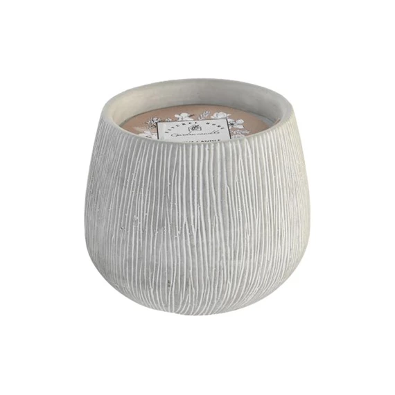 Illatgyertya Citromfű illatú 18x18x15 cm