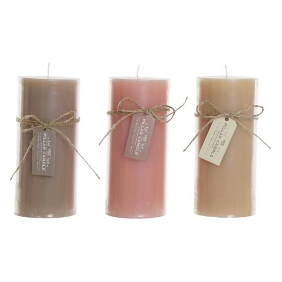 Illatgyertya 6,5x6,5x15 cm 3 féle
