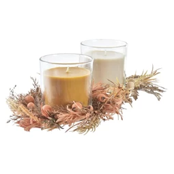 Illatgyertya 15,5x15,5x9 cm 2 féle