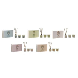 Illatosító és gyertya szett 25x16x6 cm 5 féle S/3